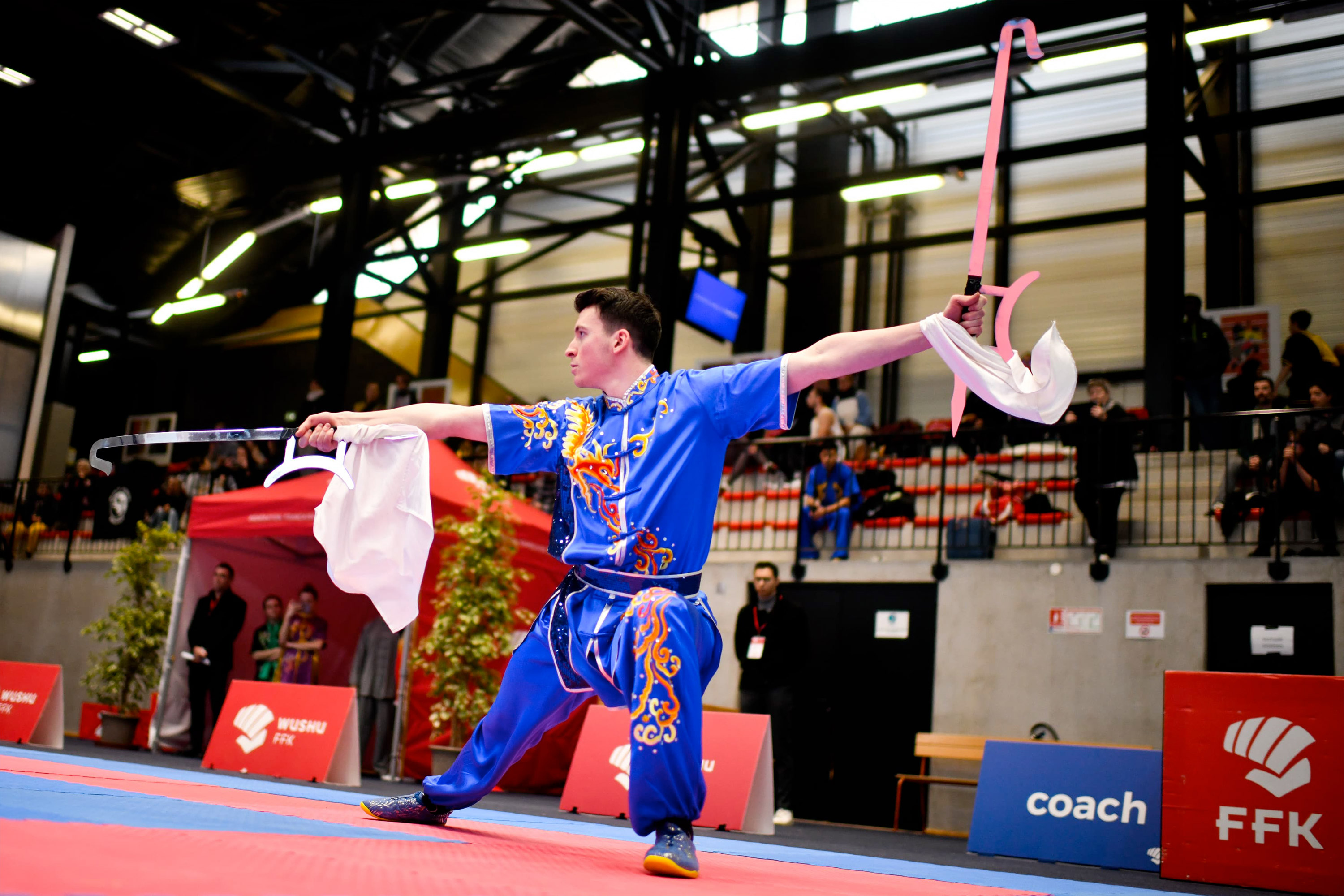 Club de Kung fu Wushu CKW Dragon Noir à Guyancourt - Compétition